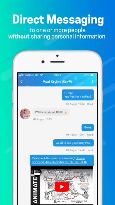 HRUC Student App Ekran Görüntüleri