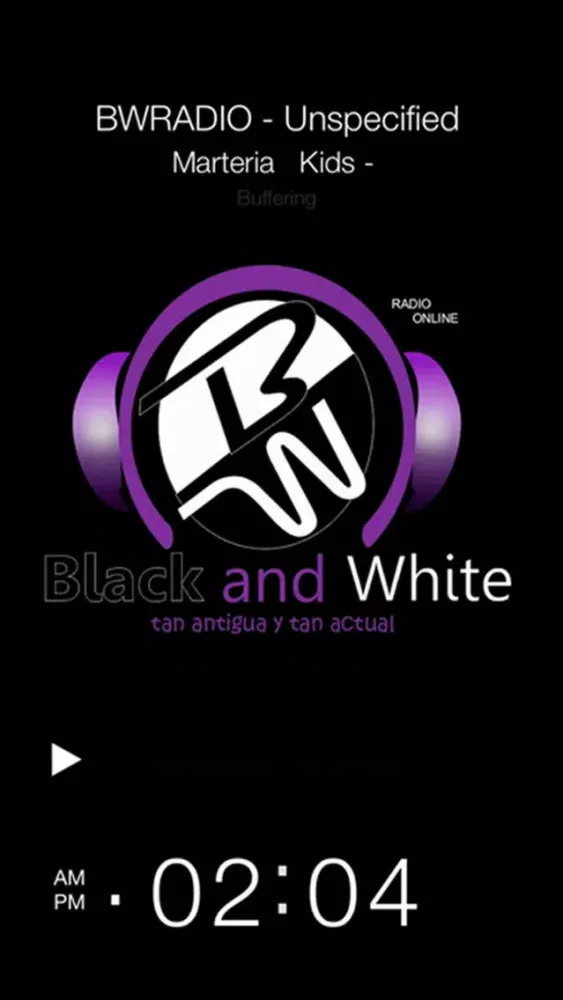 Zrzuty ekranu bwradio
