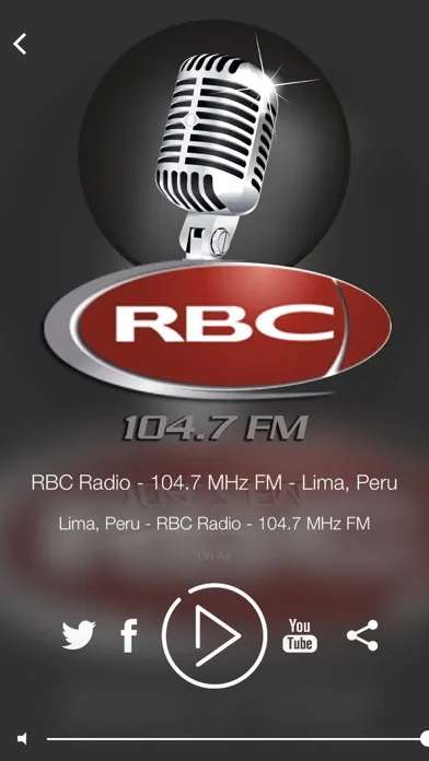 Ảnh chụp màn hình của Rbc Radio
