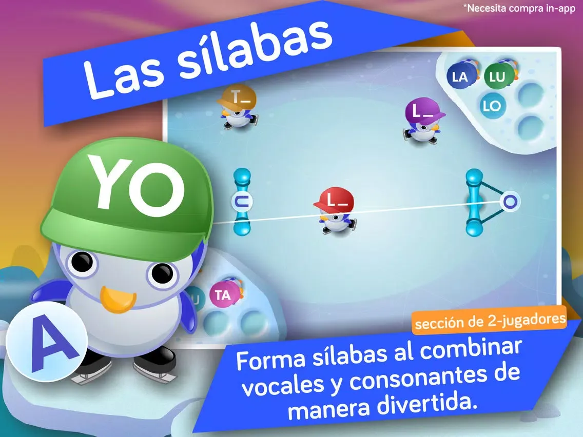 ¡Alfabeto y Palabras! Juegos educativos de ABC para niños en kinder y preescolar por Aprendes Con iPad 应用截图