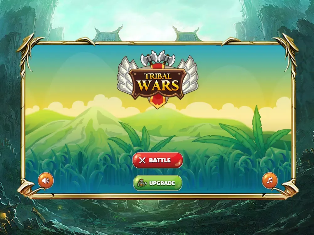 Скриншоты Tribal wars iPad 