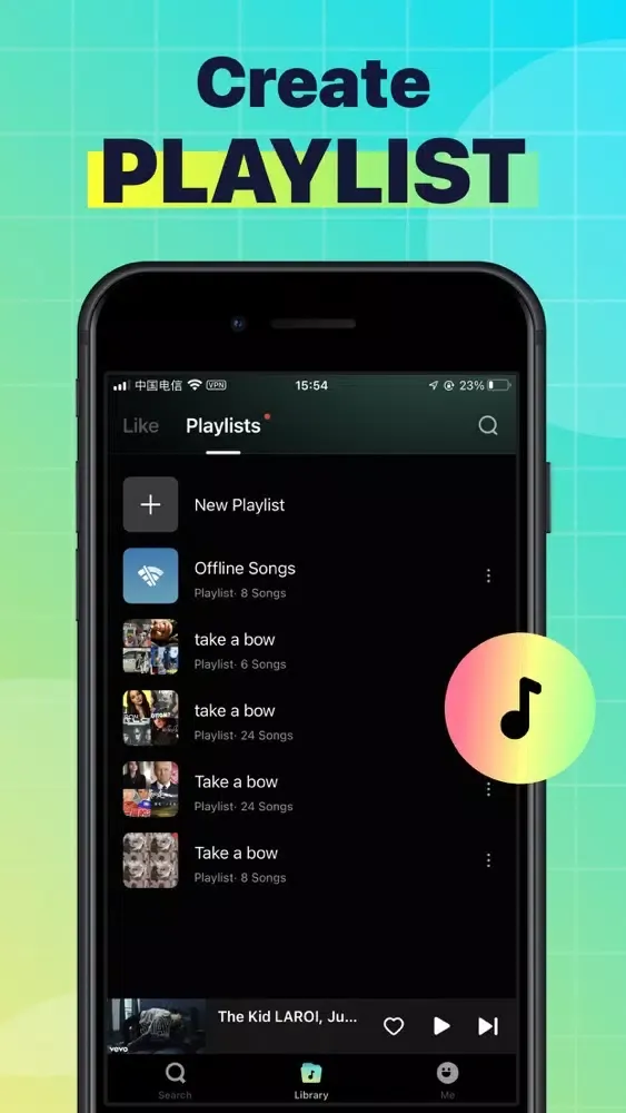Offline Music Player—MelodyMe स्क्रीनशॉट
