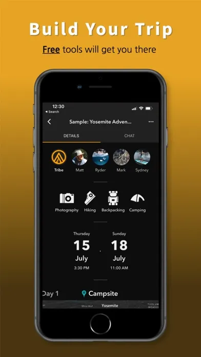 Trip Pilot: Group planning Screenshots