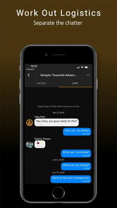 Trip Pilot: Group planning Screenshots