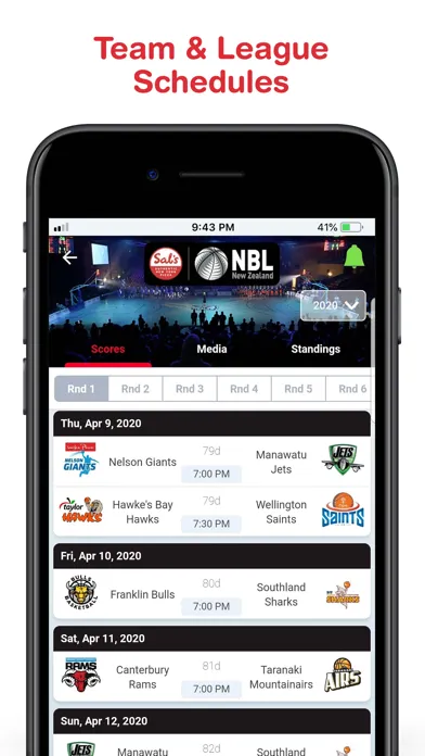 Скриншоты Tribe: Live Sports Scores