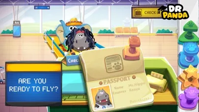 Dr. Panda Airport Screenshots