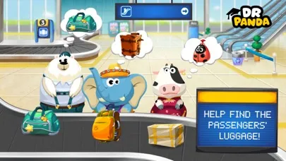 Dr. Panda Airport Screenshots