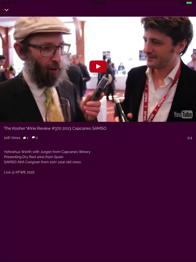 Kosher Wine iPad  Ekran Görüntüleri
