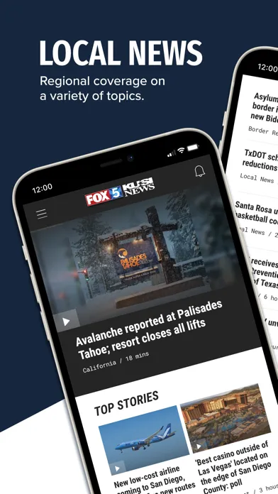 FOX 5 San Diego & KUSI News Screenshots