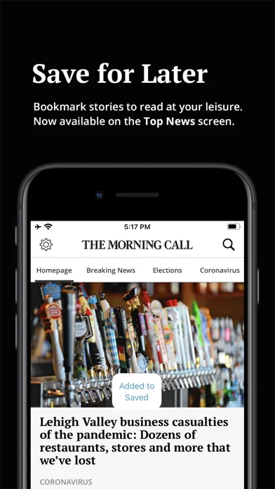 Capturas de pantalla de The Morning Call