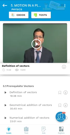 iTutor Learning App स्क्रीनशॉट