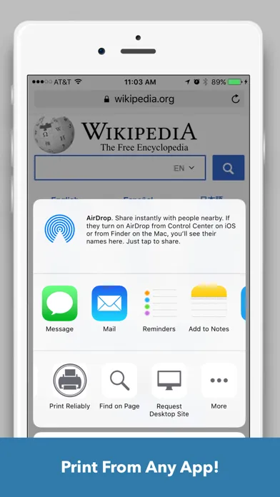 Print Reliably Screenshots