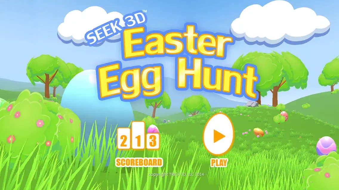 Capturas de tela do SEEK 3D - Easter Egg Hunt