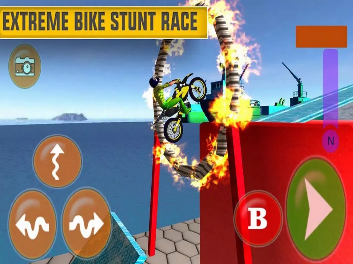 تصاویر Stunt Dead Mission: Dirt Bike iPad 