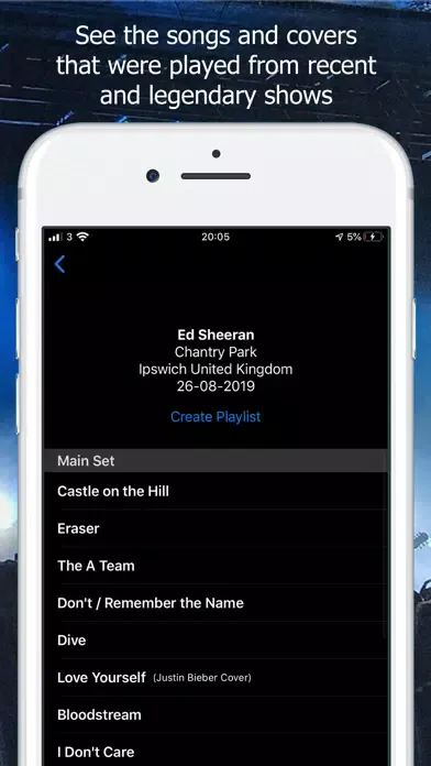 Capturas de pantalla de Setlist Carrot - Setlist.fm