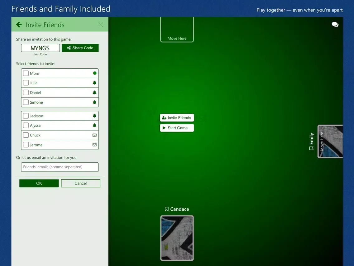 Capturas de pantalla de Trickster Whist iPad 