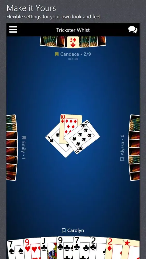 Capturas de pantalla de Trickster Whist