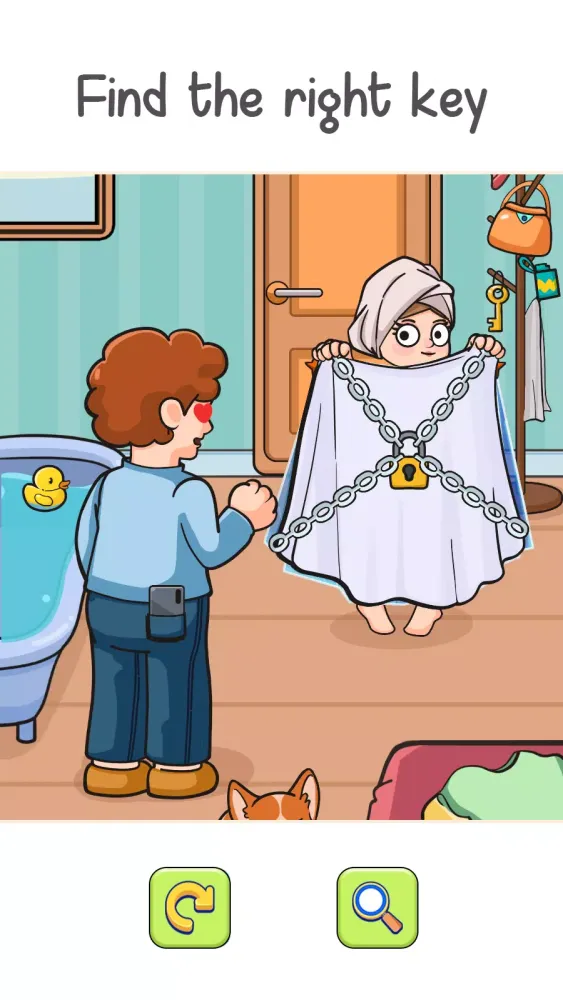 Capturas de tela do Help Them - Tricky Puzzle