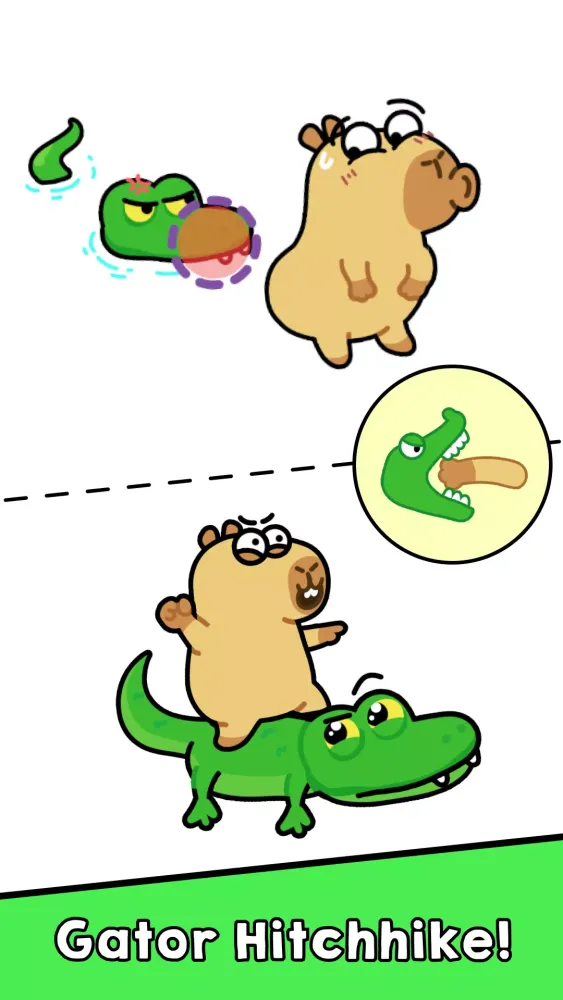 Capybara Story: Tricky Puzzle Screenshots