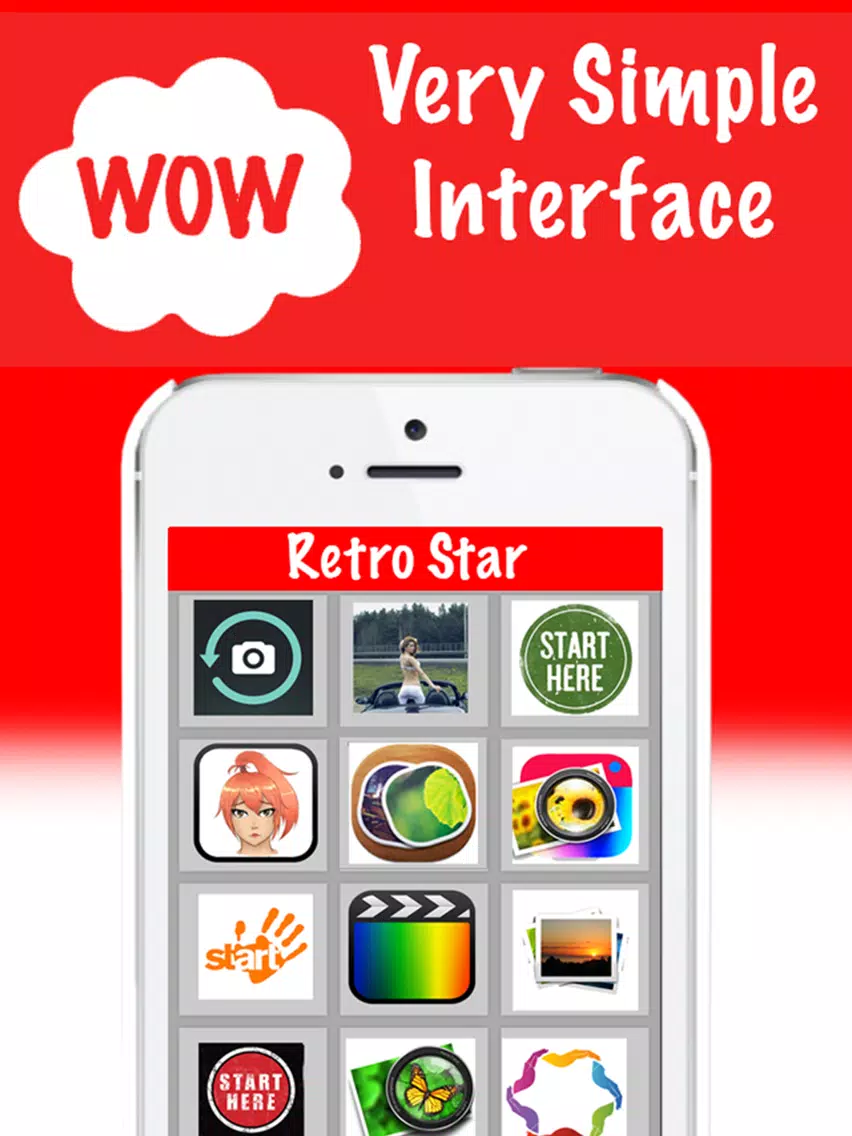 Capturas de tela do Retro Star Photo Editor - vintage camera for painting sketch effects + stickers iPad 