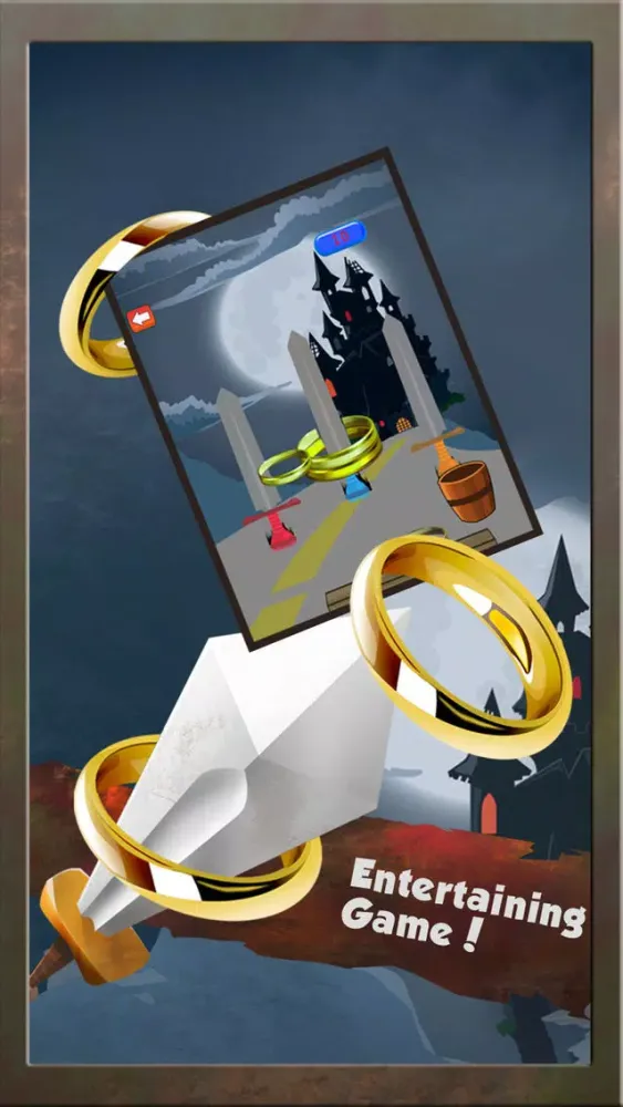 A Swords and Rings Toss Challenge: Glorious Dungeon Lord Defenders سکرین شاٹس