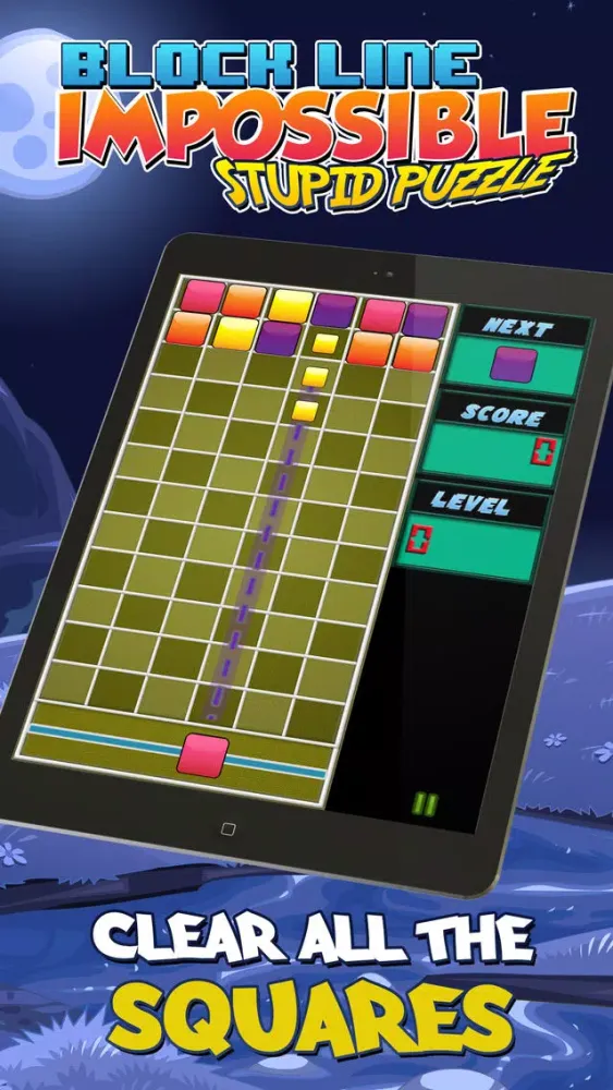 Captures d'écran de Block Line Impossible Stupid Puzzle