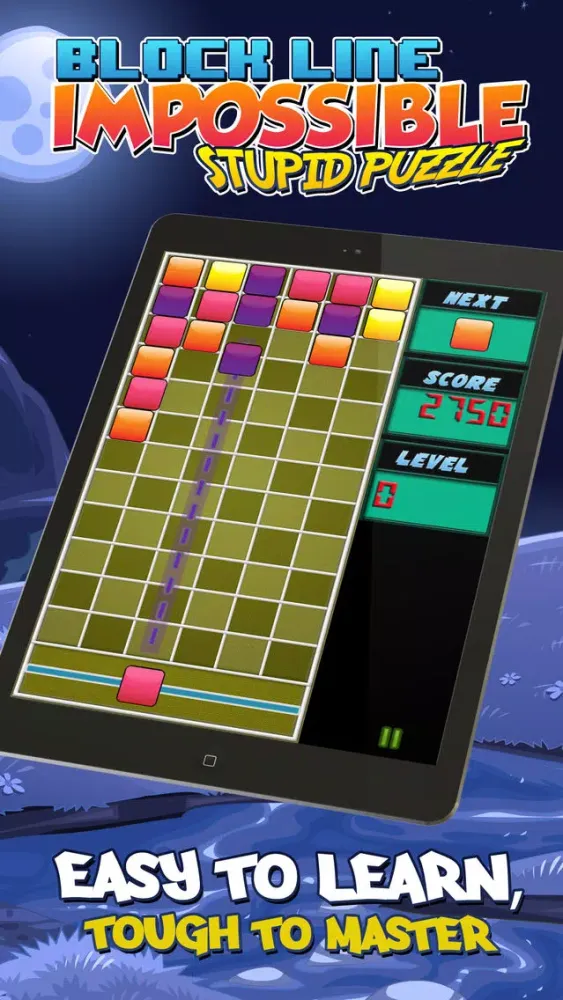 Captures d'écran de Block Line Impossible Stupid Puzzle