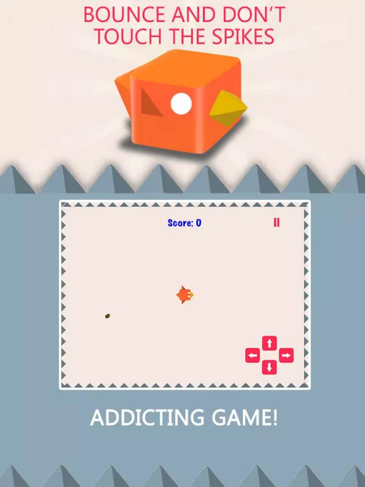 Ảnh chụp màn hình của Bounce and Don't Hit the Crazy Spikes Pro iPad 