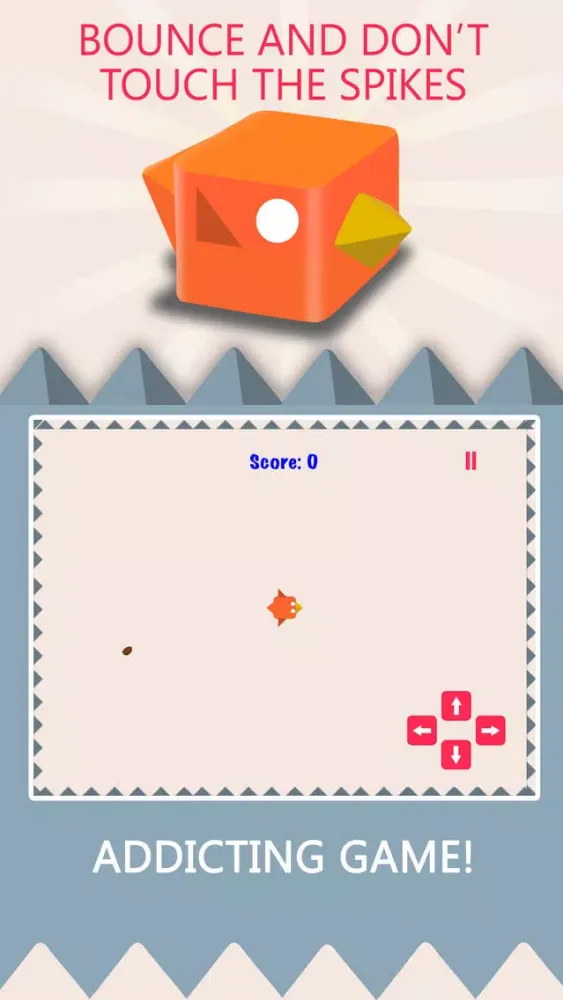 Ảnh chụp màn hình của Bounce and Don't Hit the Crazy Spikes Pro