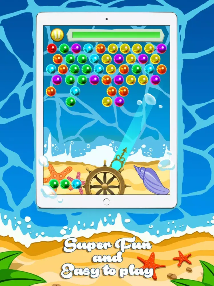 Bubble Shooter Beach Blaze Pro iPad  Ekran Görüntüleri