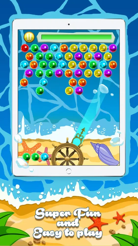 Bubble Shooter Beach Blaze Pro Ekran Görüntüleri