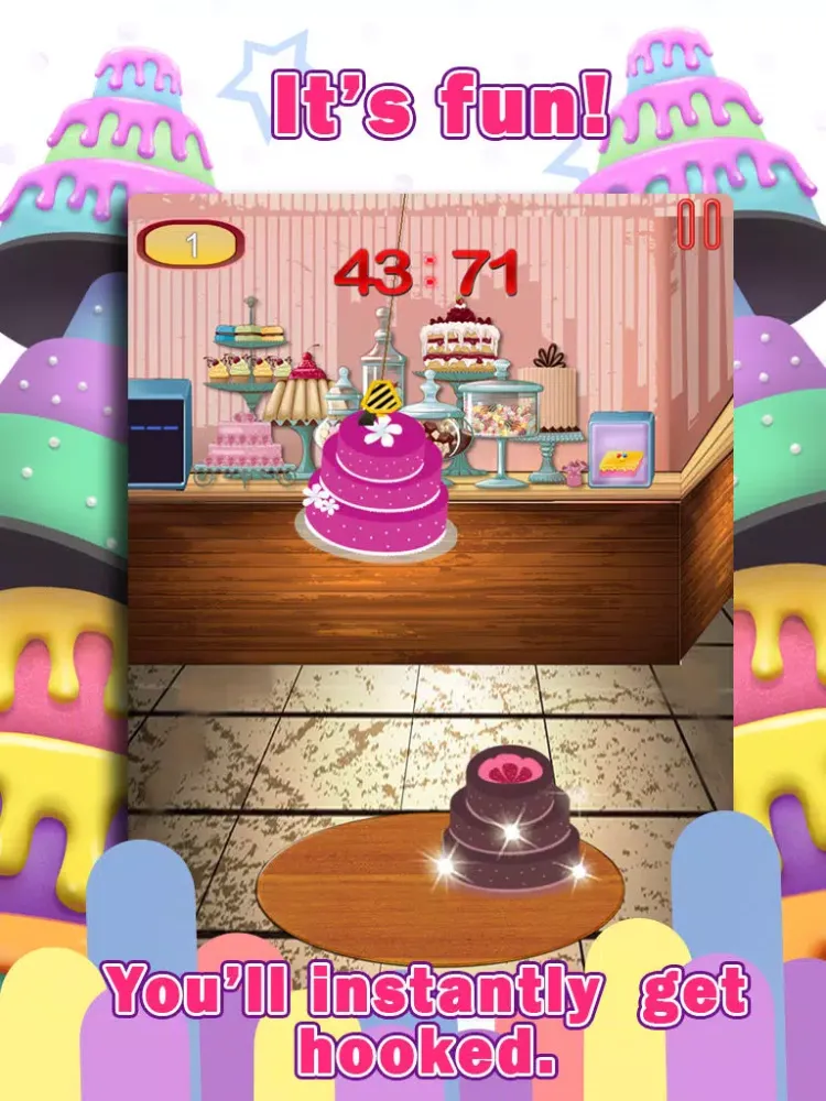 Cake Tower Stacker Maker Mania iPad  Screenshots
