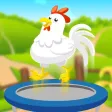 Chicken Farm Jump: Worm Warrior Heroes Chicken Farm Jump: Worm Warrior Heroes