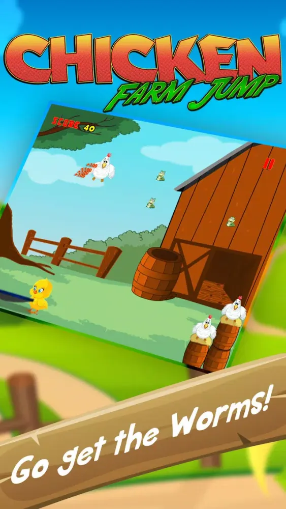صور Chicken Farm Jump: Worm Warrior Heroes