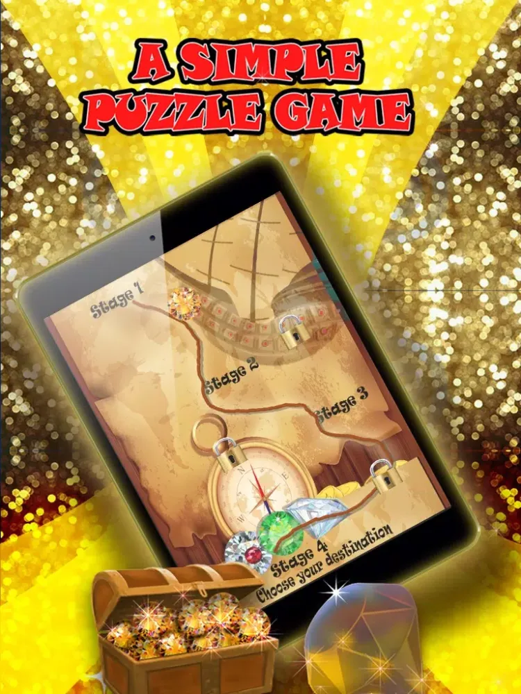 Zrzuty ekranu Diamond Gem Slide Ultimate Strategy Challenge iPad 