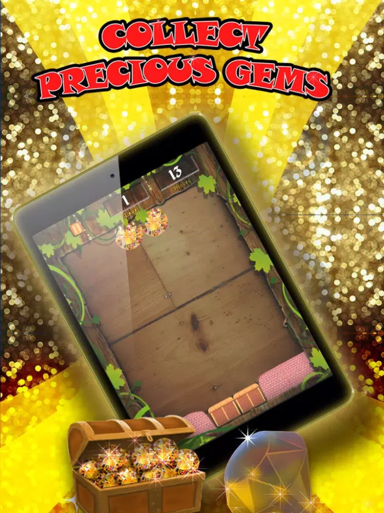 Zrzuty ekranu Diamond Gem Slide Ultimate Strategy Challenge iPad 