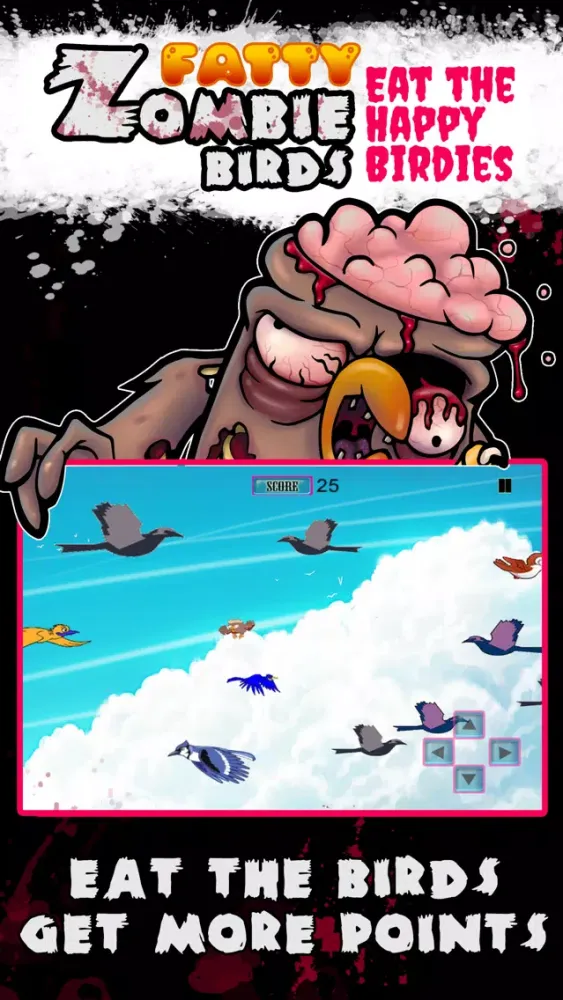 صور Happy Zombie Birds: Eat the Fatty Birdies
