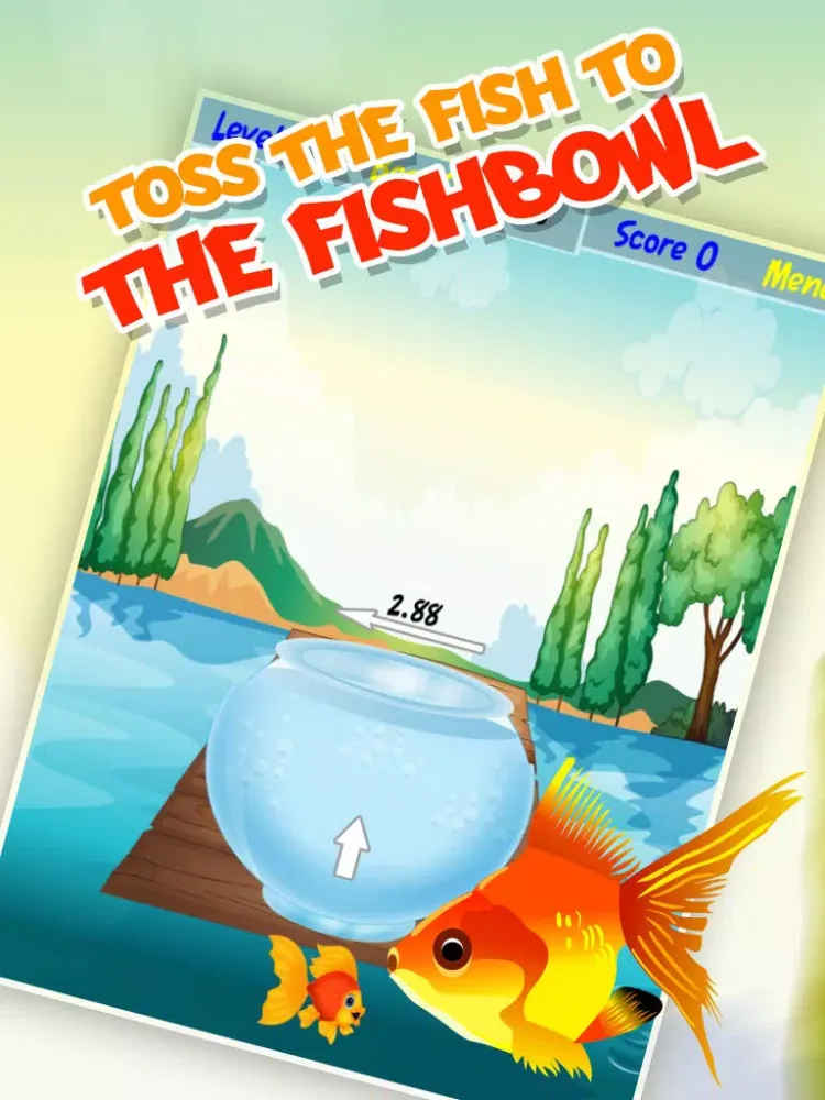 Zrzuty ekranu Hungry Fish Tank Flick: Big Night Fishing Pro iPad 
