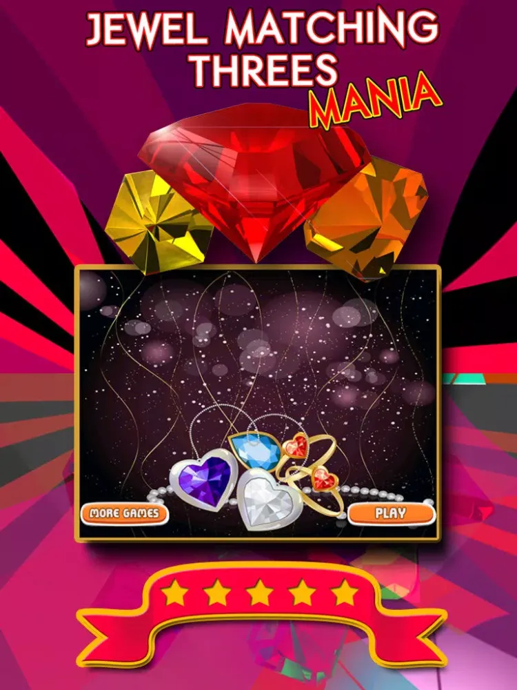 صور Jewel Matching Threes Mania iPad 