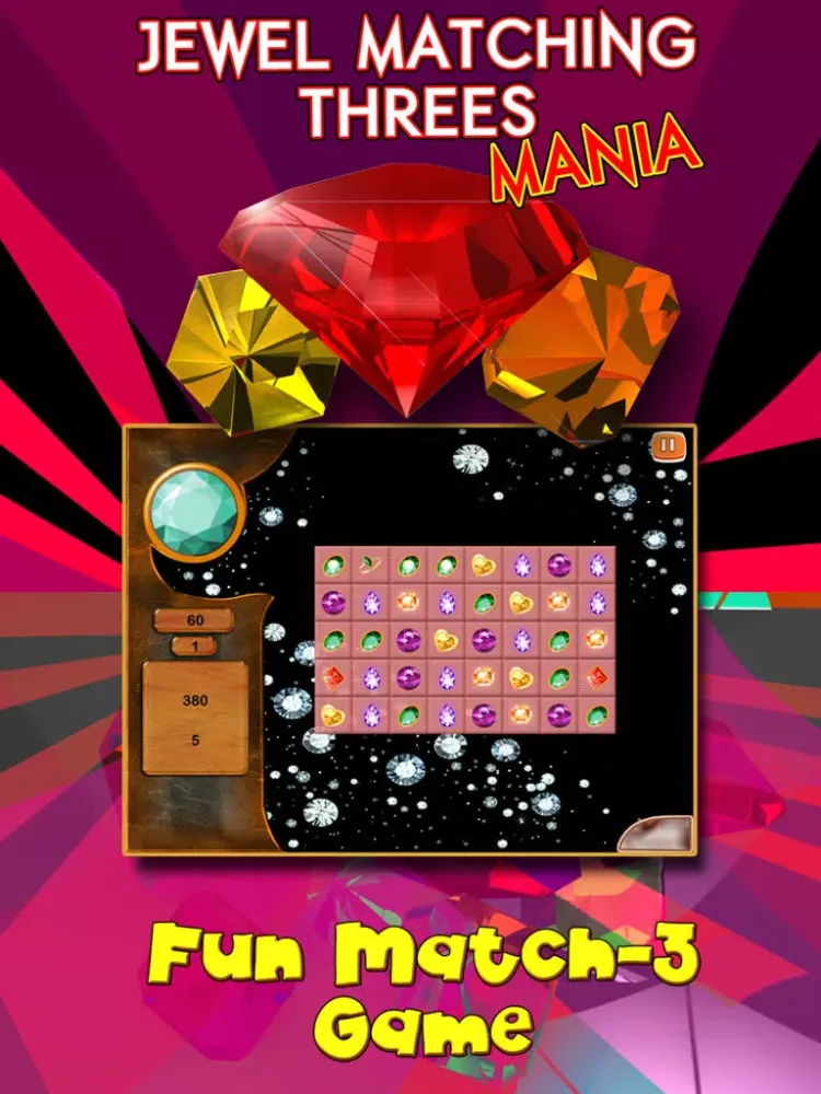 صور Jewel Matching Threes Mania iPad 