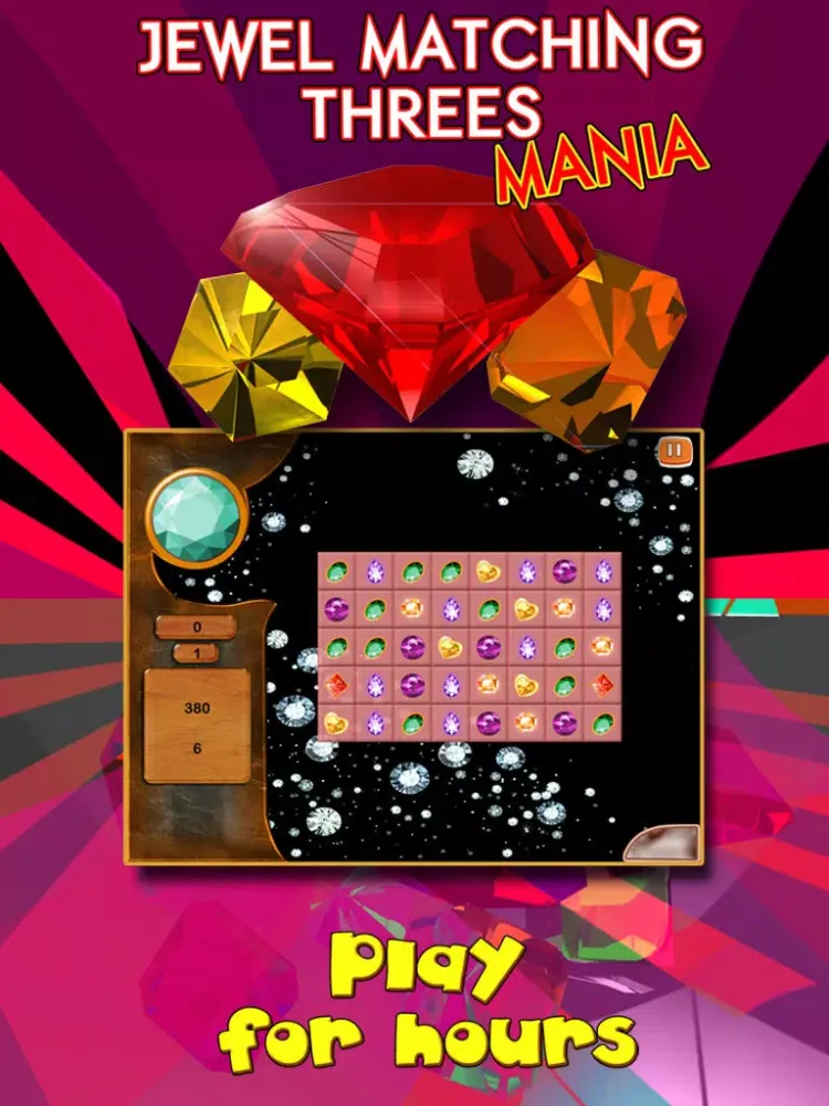 صور Jewel Matching Threes Mania iPad 