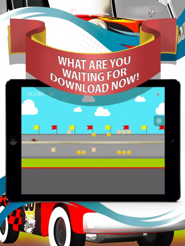 Mini Dashy Turbo Racing iPad  Ekran Görüntüleri