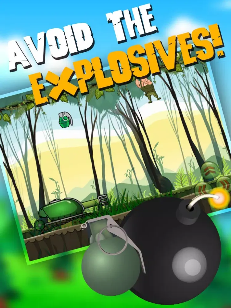 Capturas de pantalla de Modern Jungle Battle: Frontline Combat Army Warriors Pro iPad 