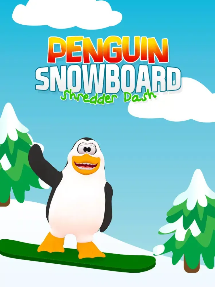 صور Penguin Snowboard Shredder Dash: Downhill Mountain Racing iPad 