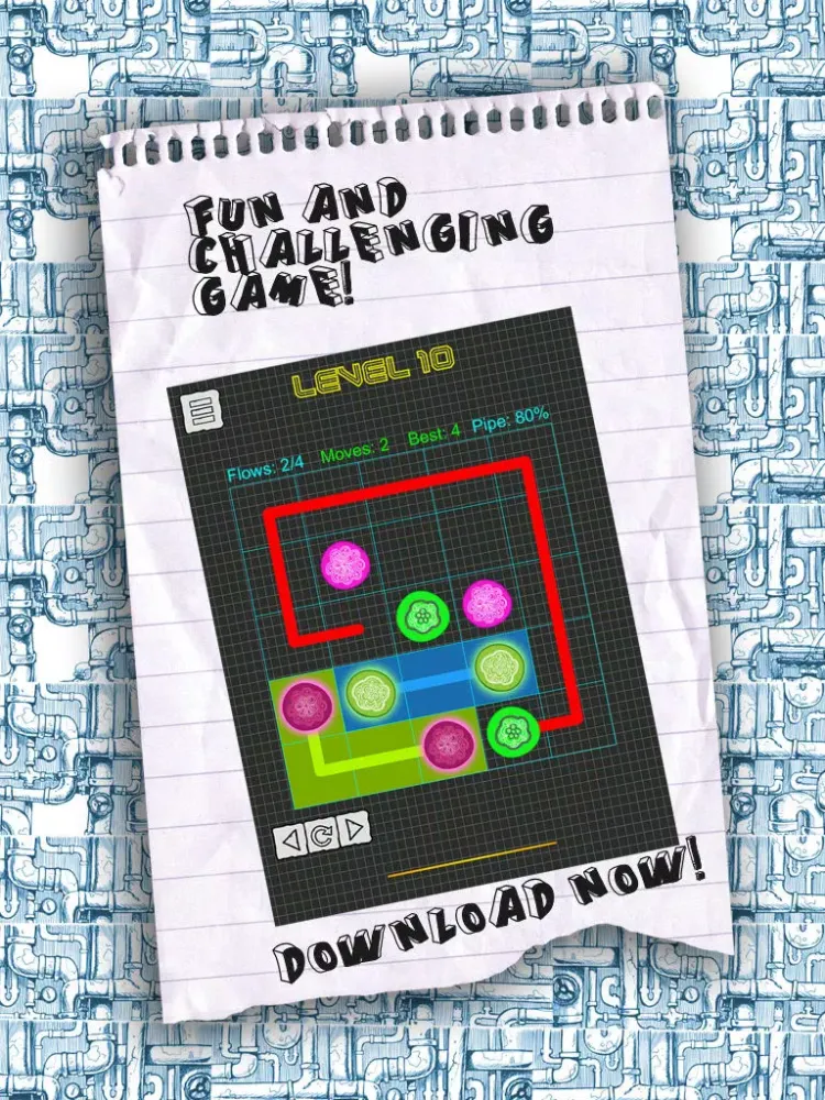 Pipe Connect Link Match: Doodle Edition iPad  স্ক্রিনশট