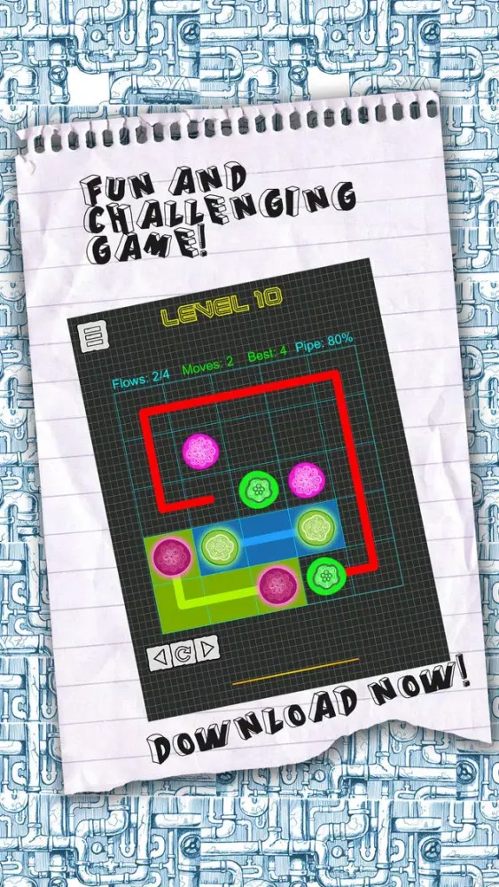 Pipe Connect Link Match: Doodle Edition স্ক্রিনশট