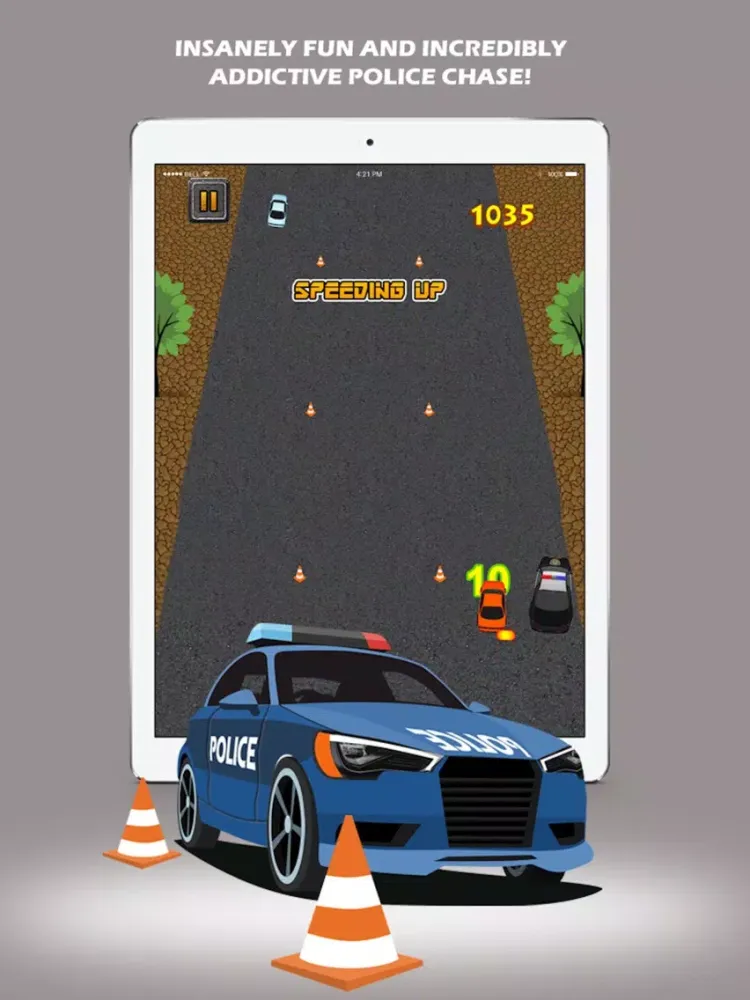 Speed Police Car Chase: Traffic Racing Rivals iPad 应用截图