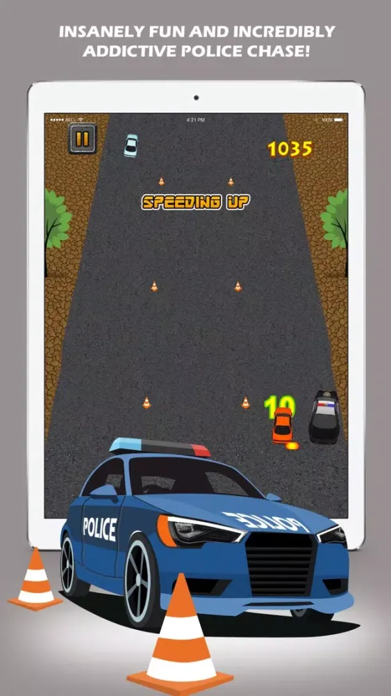 Speed Police Car Chase: Traffic Racing Rivals应用截图