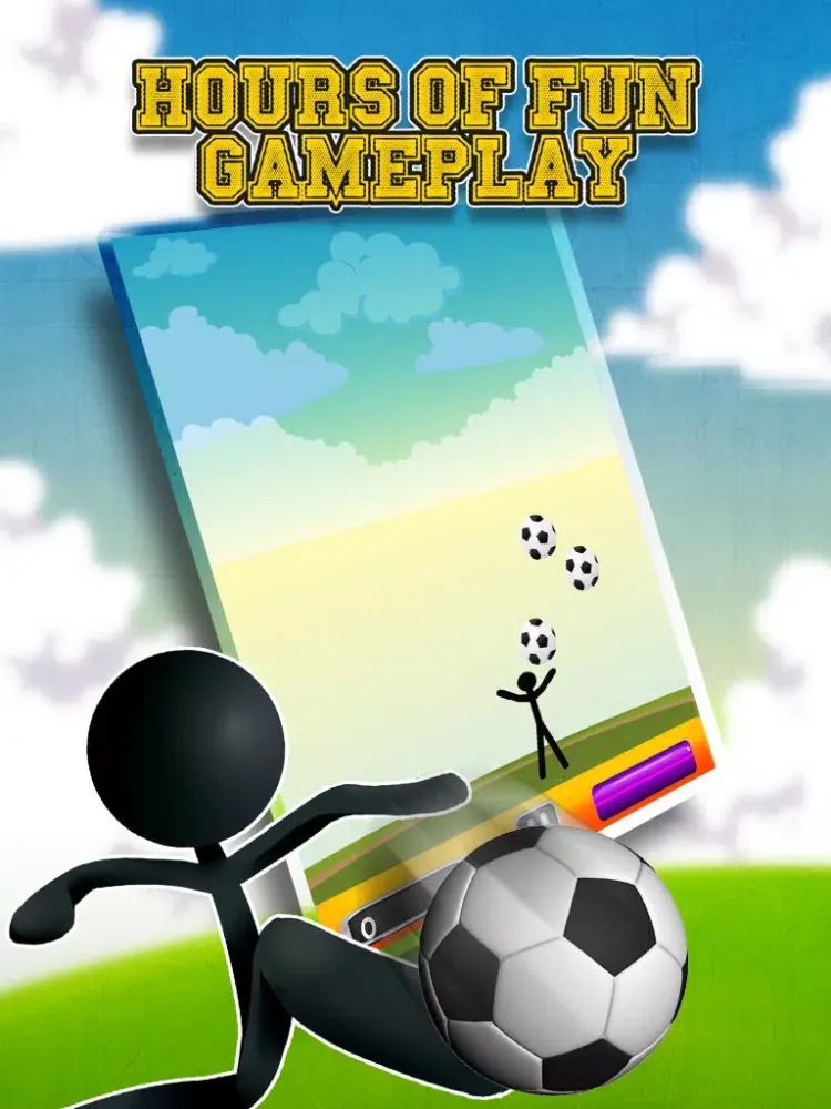 تصاویر Stickman Soccer Ball Slide: Final Escape iPad 