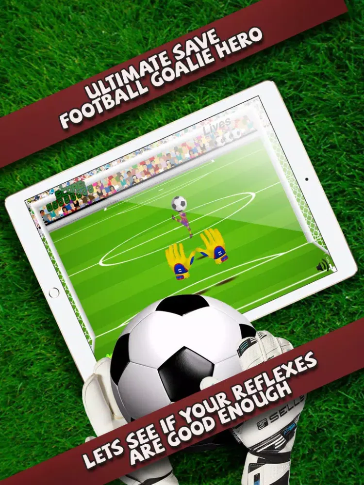 Superstar Soccer Perfect Save Showdown: Penalty Kick Big Shootout iPad  Ekran Görüntüleri